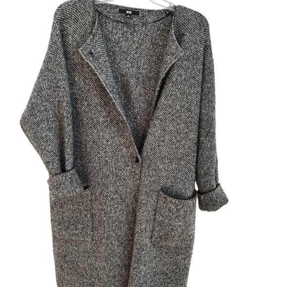 UNIQLO Sweater Jacket Coat Generous Size XS Cozy - Picture 1 of 11